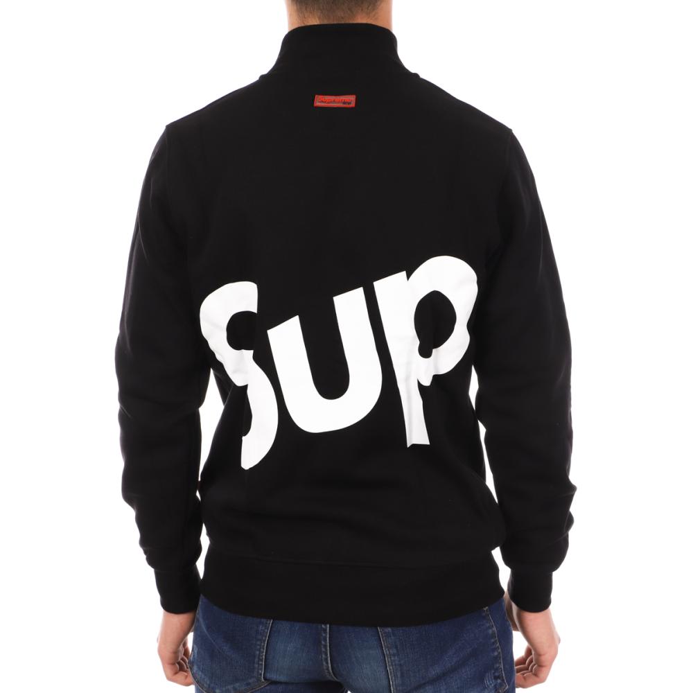 Veste Zippée Noire Homme Supreme Grip Susy vue 2