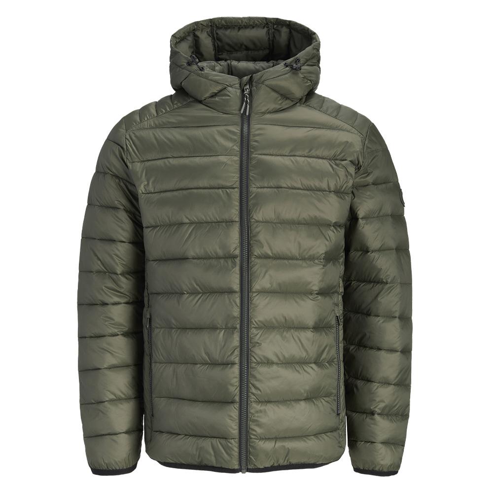 Chaqueta acolchada caqui para hombre Jack & Jones Bradley barato