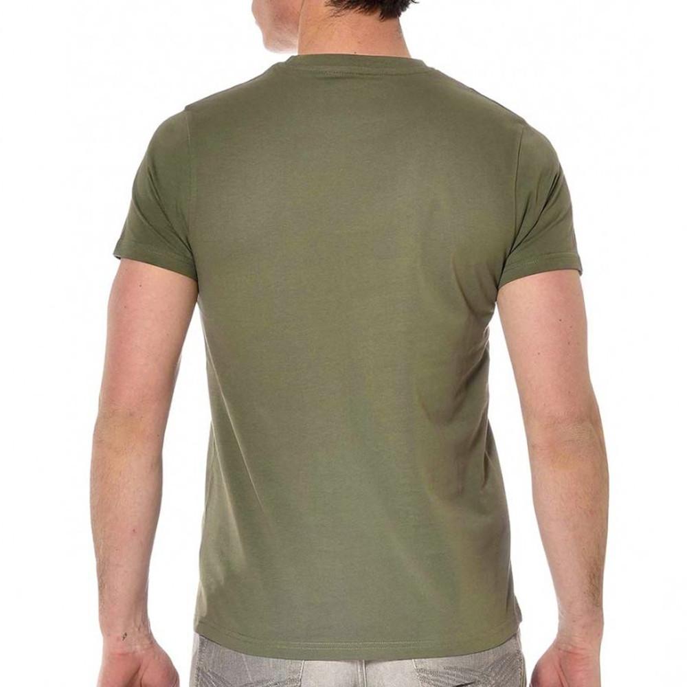 T-shirt Kaki Homme Von Dutch Dary vue 2