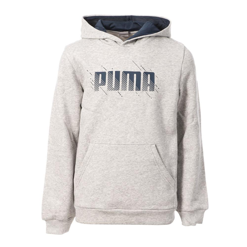 Sweat à Capuche Gris Garçon Puma Graf pas cher