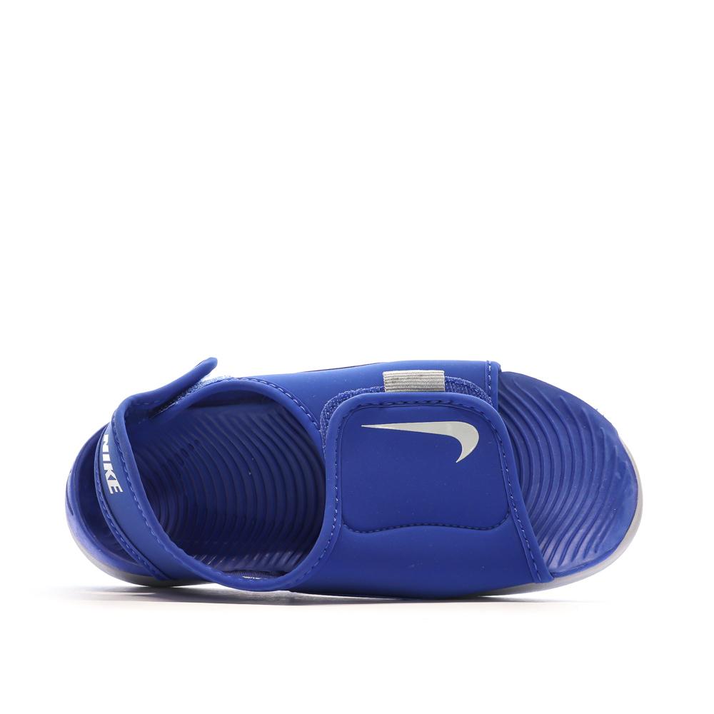 Sandales Bleues Enfant Nike Sunray Adjust 5 V2 vue 4