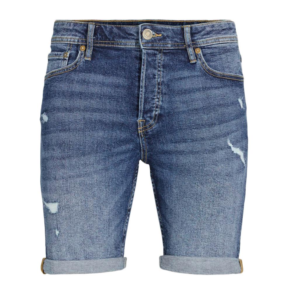 Short en jean Bleu Homme Jack & Jones Iwhrick pas cher