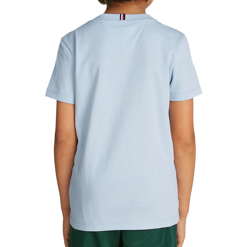 T-shirt Bleu Garçon Tommy Hilfiger Nautical1O vue 2