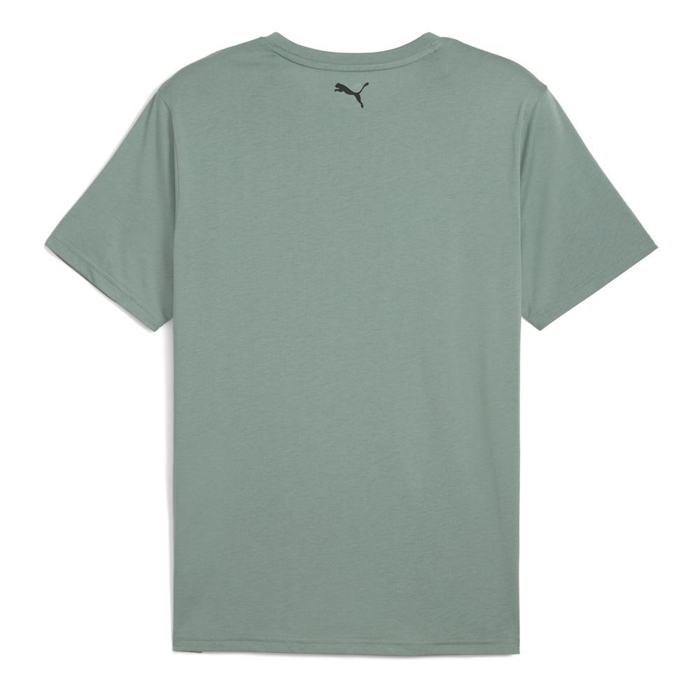 T-Shirt Vert Homme Puma Triblend vue 2