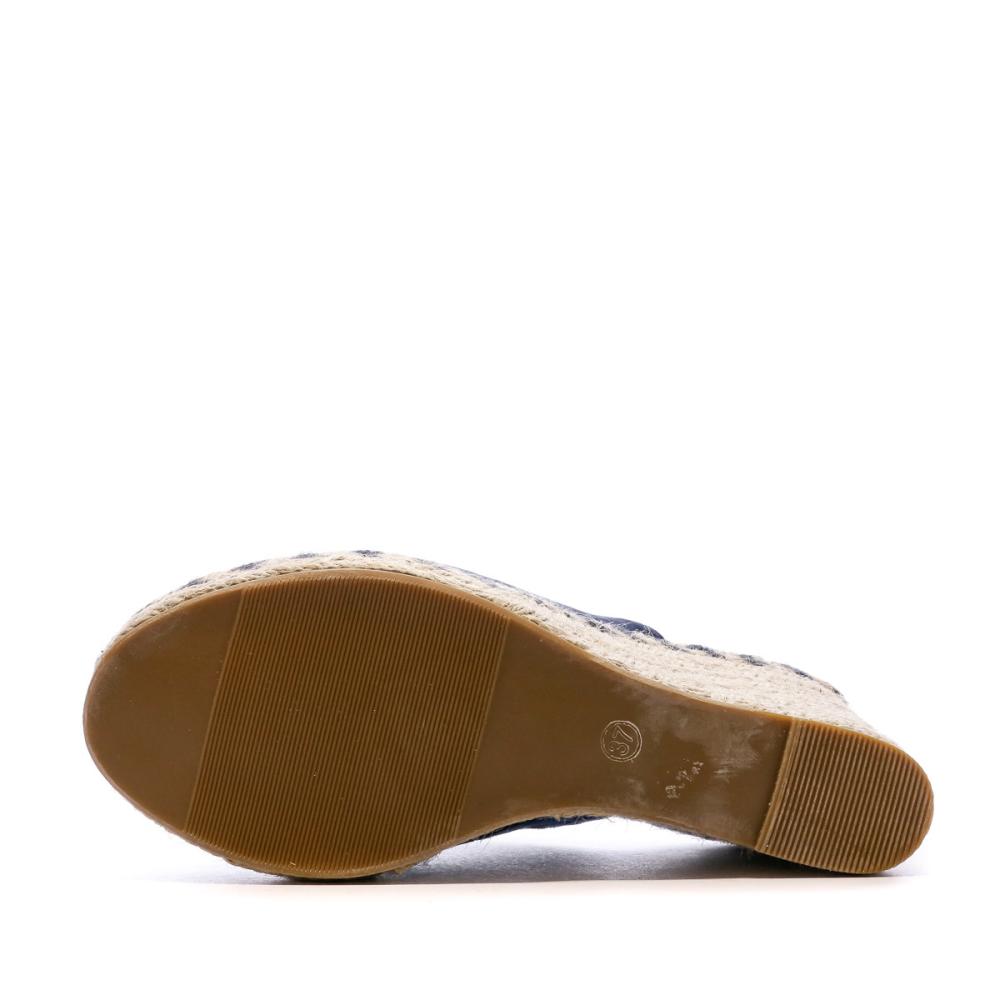 Sandales Compensées Marine Femme Beppi Wedge Slipper vue 5