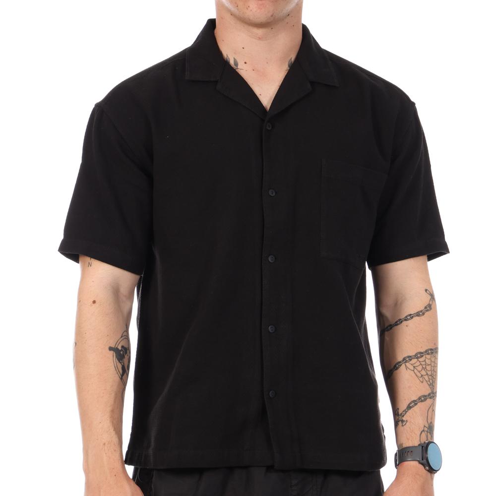Chemise Noire Homme Kaporal TOKYOE pas cher