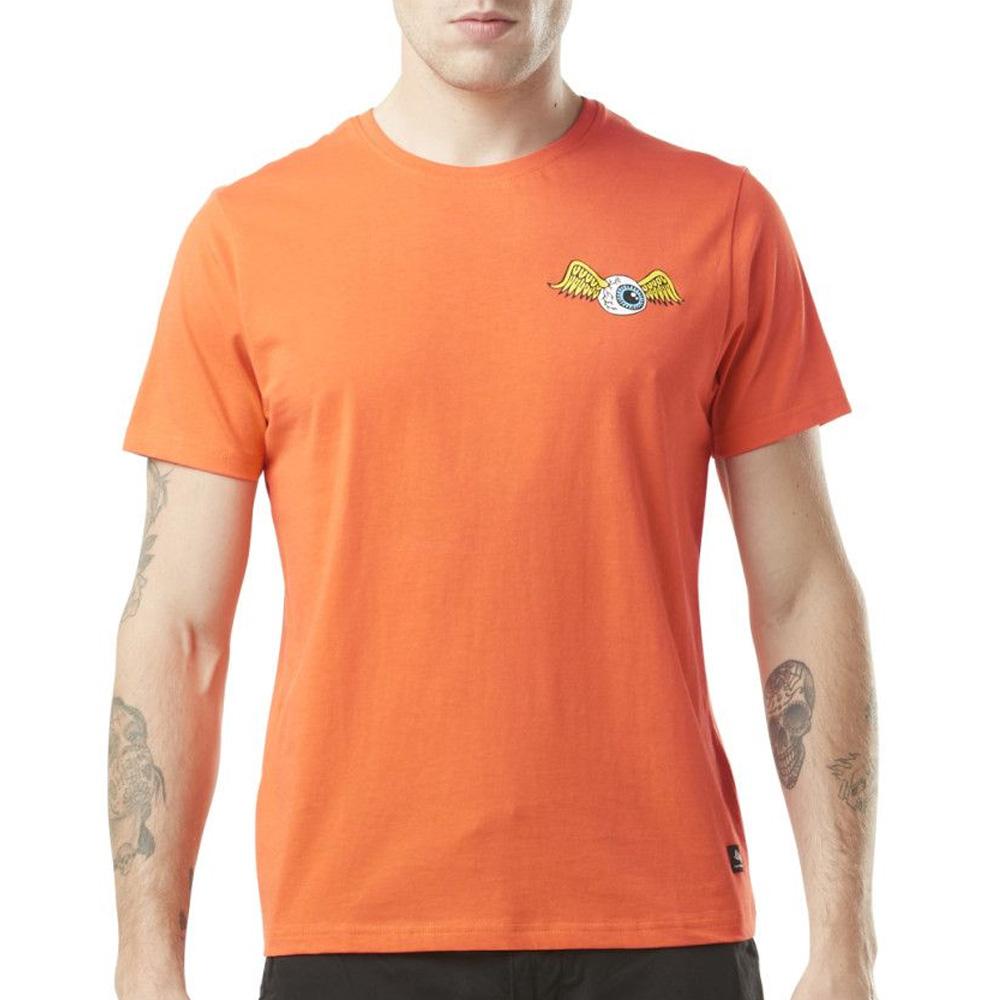 T-Shirt Orange Homme Von Dutch ART pas cher