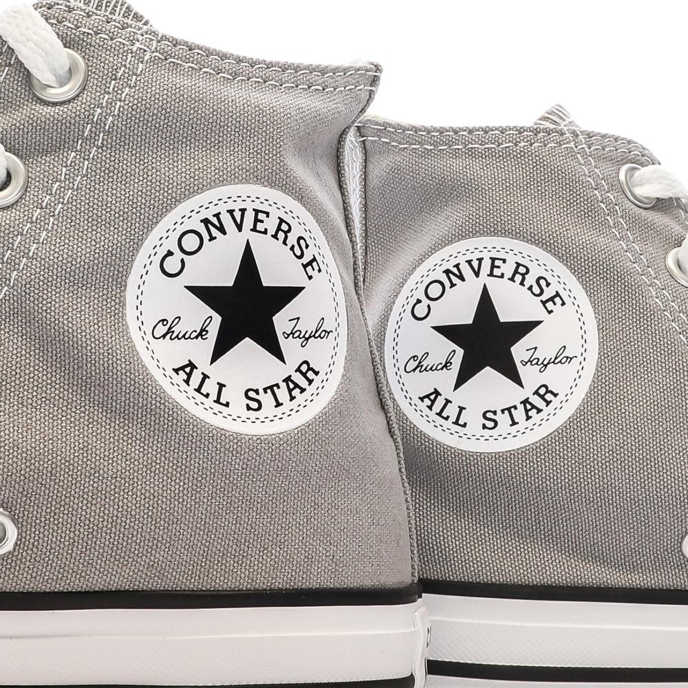 Baskets Grise clair Homme/Femme Converse Chuck Taylor All Star vue 7