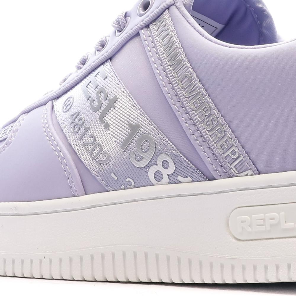 Baskets Violette Femme Replay Epic vue 7