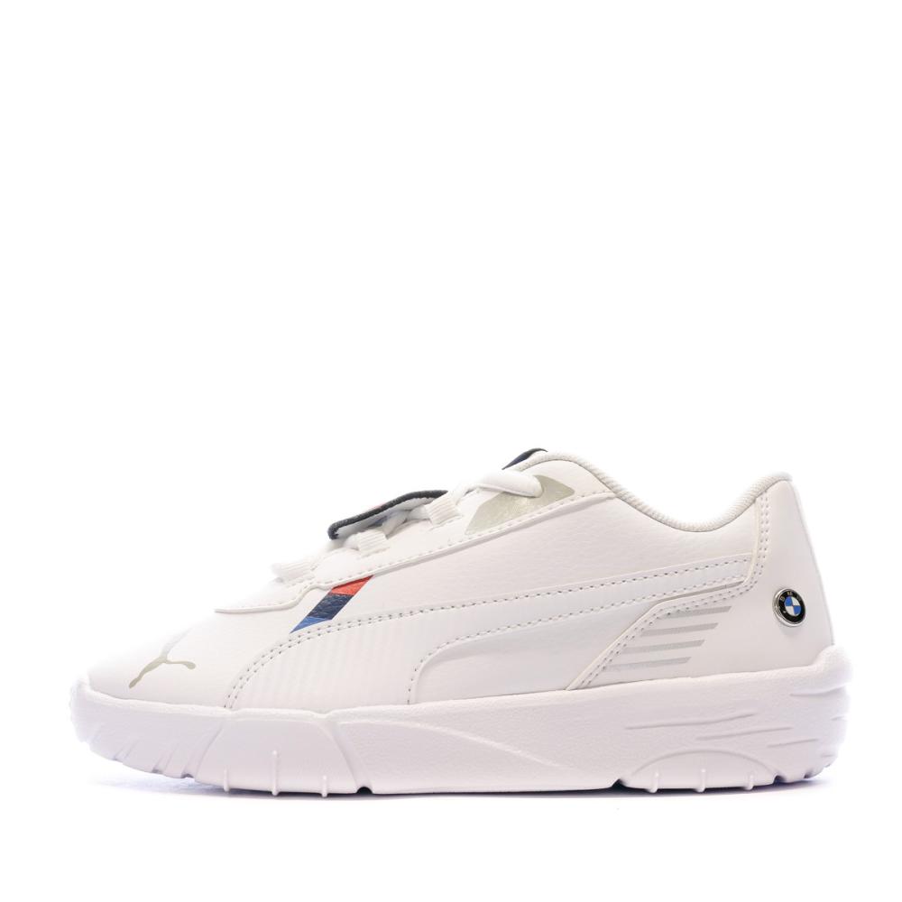 Baskets Blanche Garçon Puma Bmw Mms pas cher