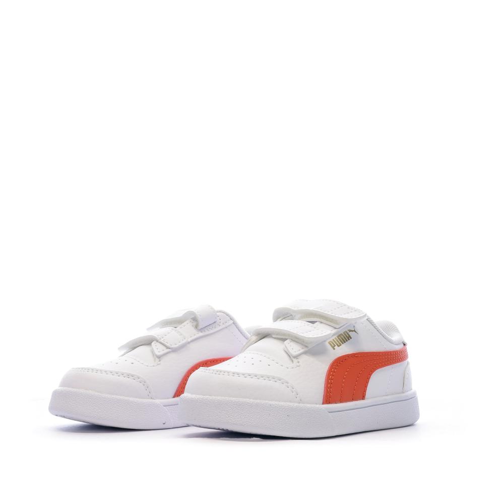 Baskets Blanches Garçon Puma Shuffle vue 6