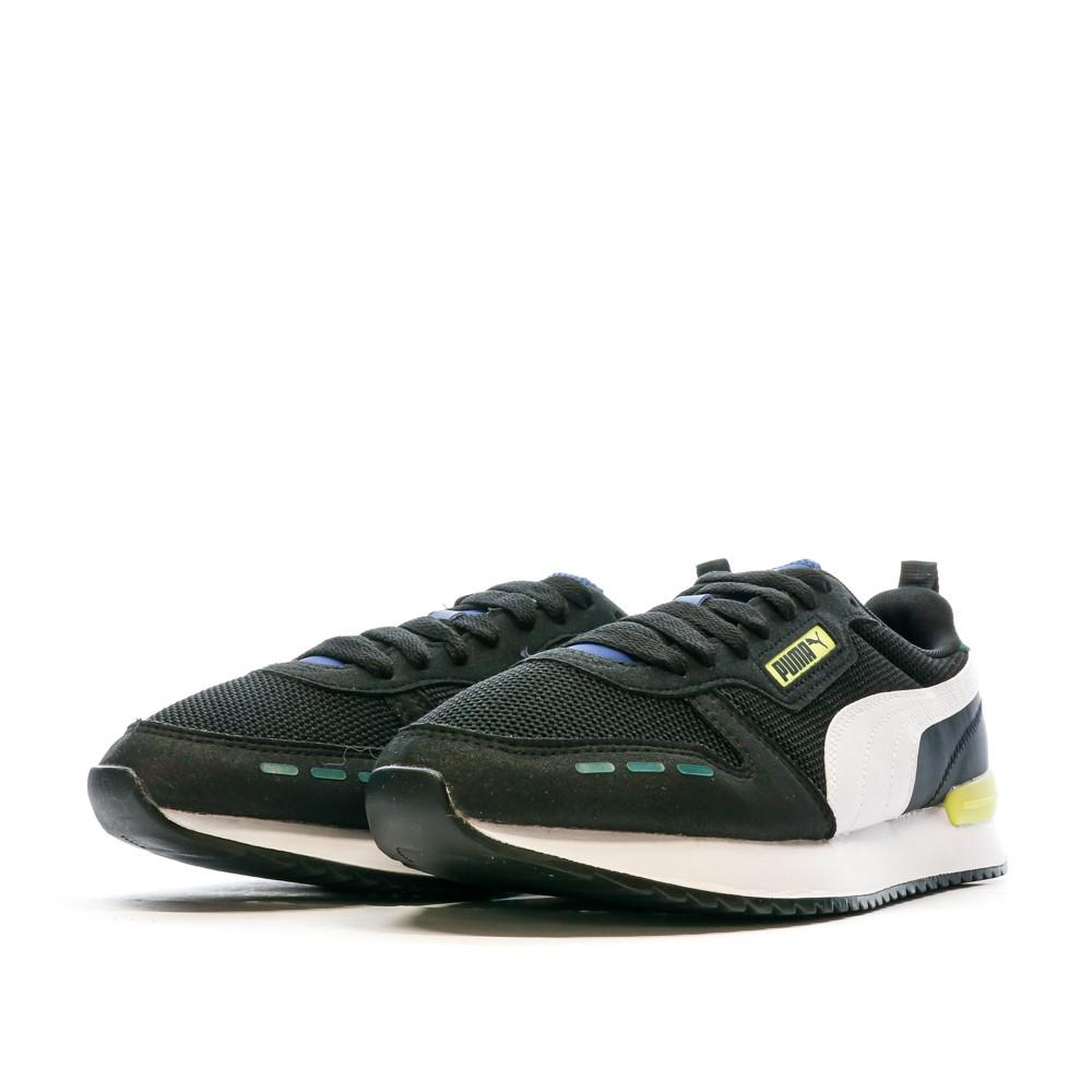 Baskets Jaune/Noir Homme Puma R78 vue 6