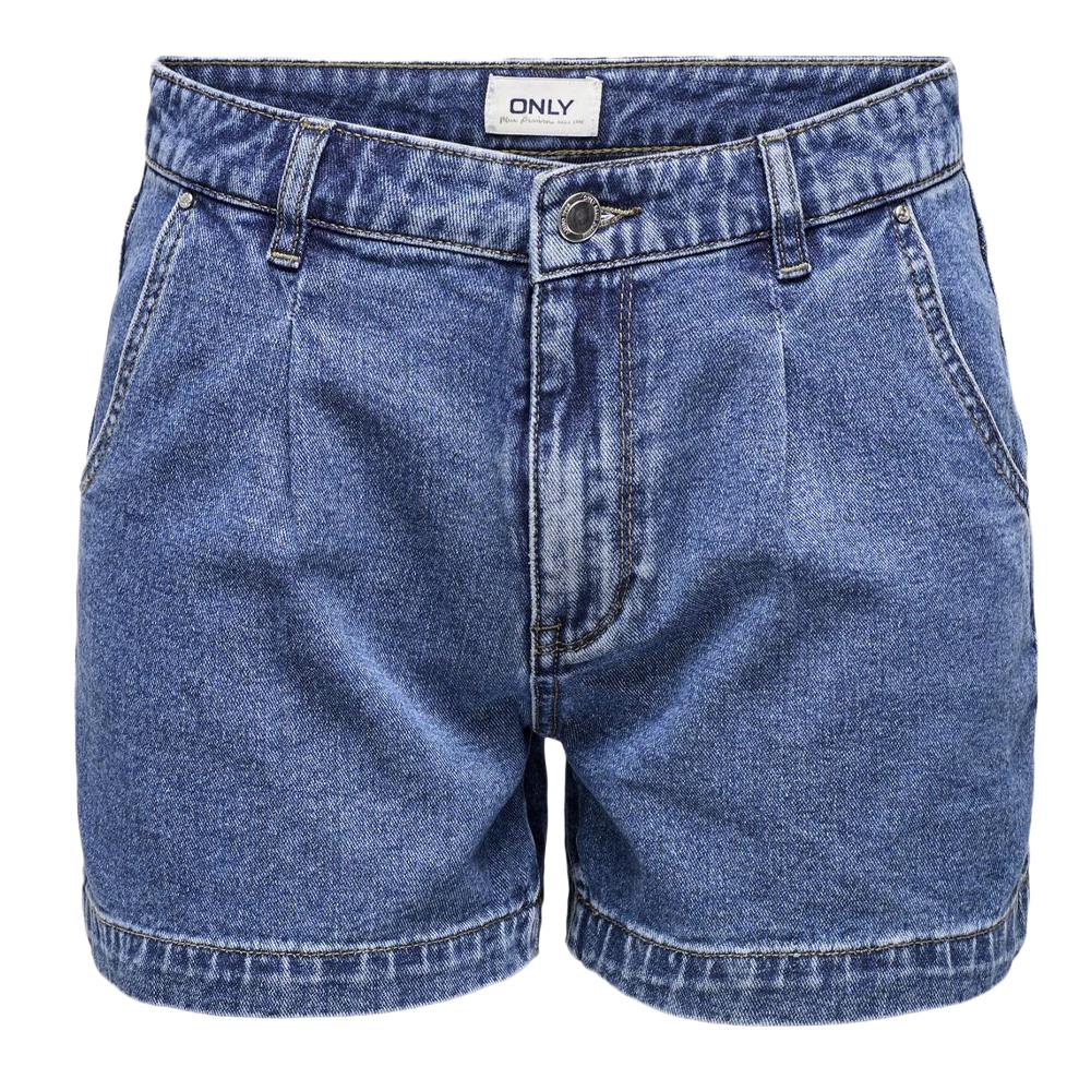 Short Bleu Femme Only Bibi pas cher