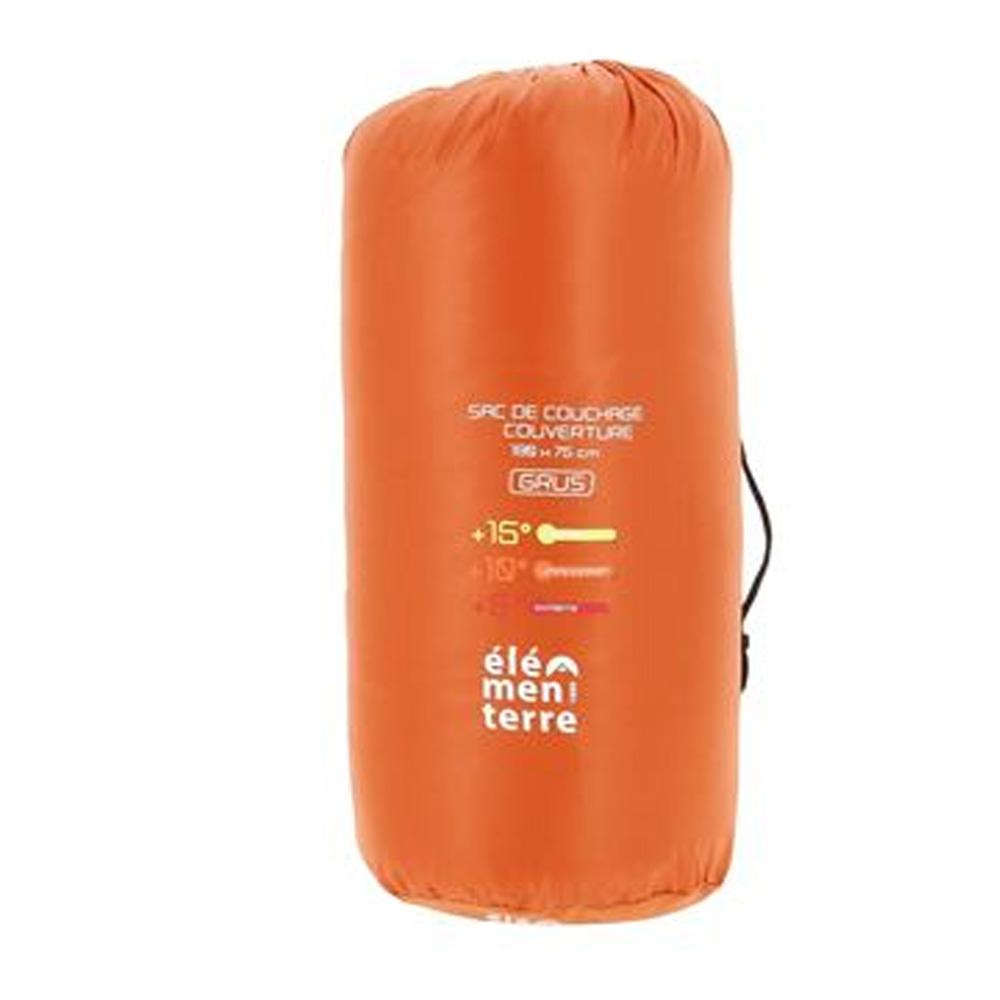 Schlafsack Orange für Kinder Élémenterre Junior günstig