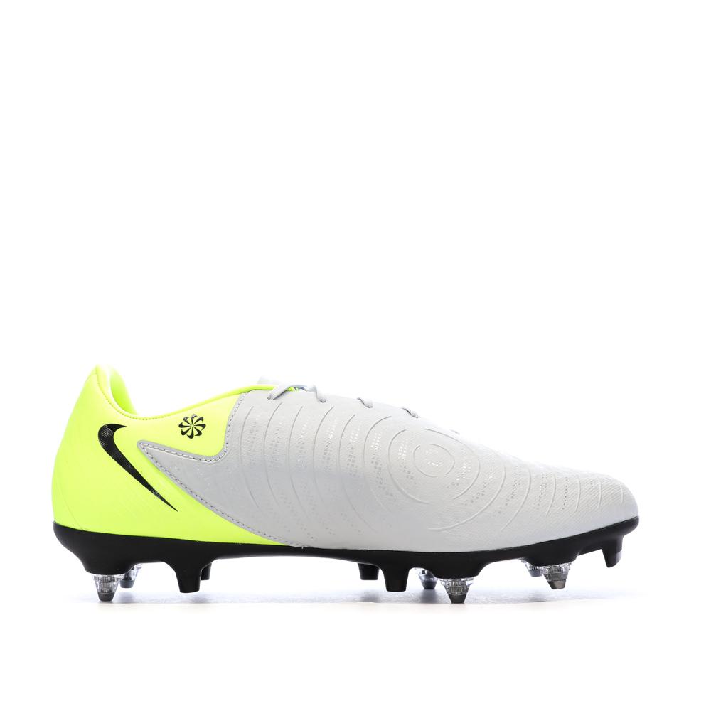 Chaussures de Foot Gris/Jaune Homme Nike Phantom Gx II Acad SG-PRO AC vue 2