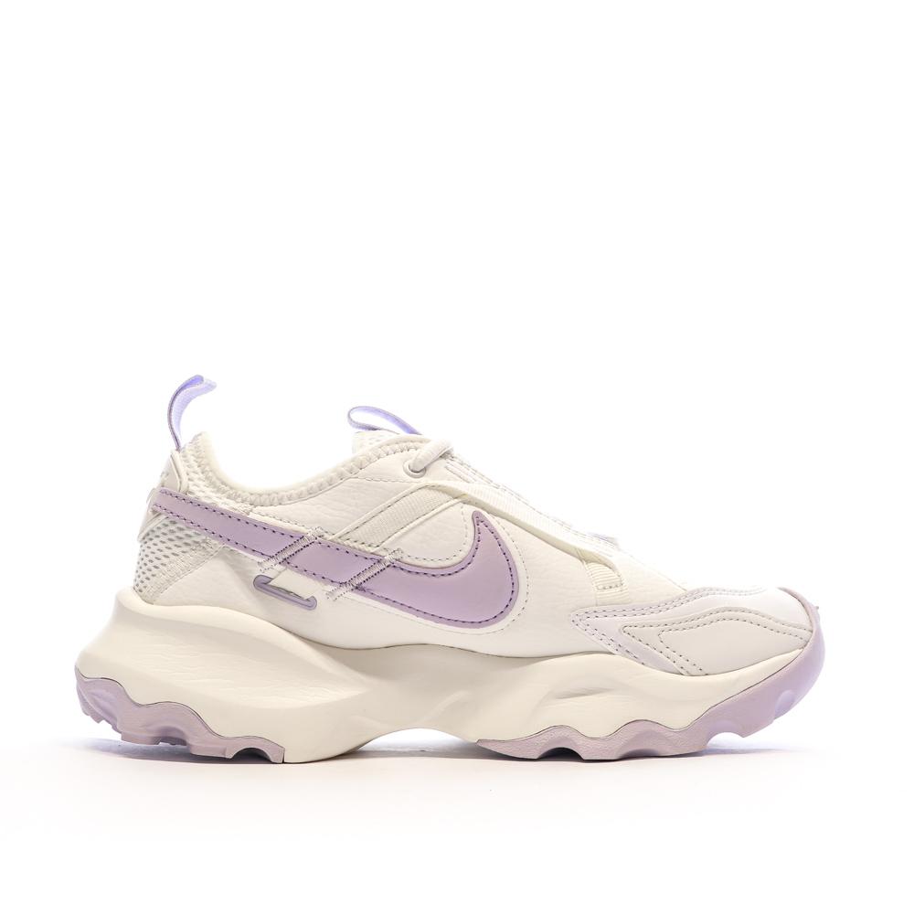 Baskets Blanches/Mauve Femme Nike 7900 Prm vue 2