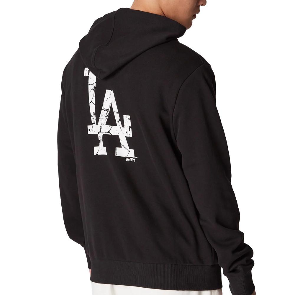 Sweat Noir Homme New Era Los Angeles Dodgers vue 2