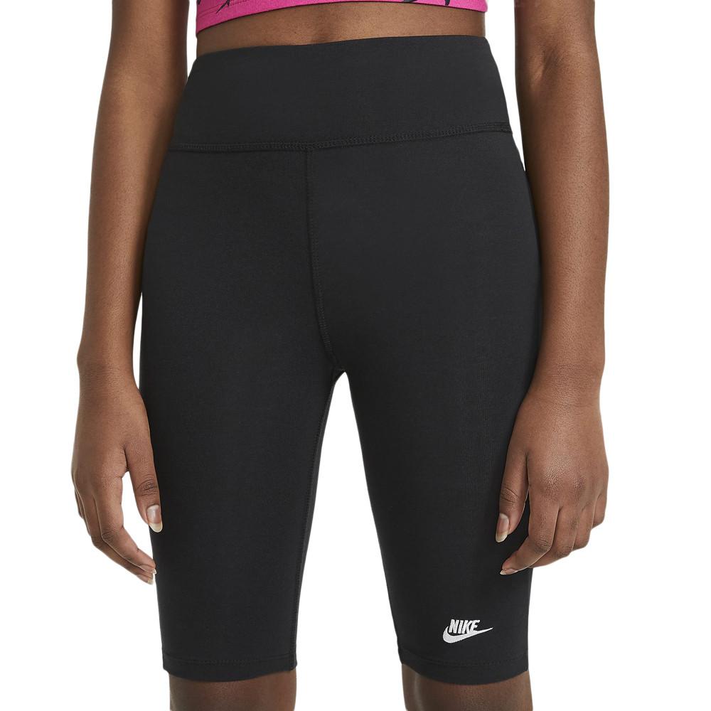 Short de Cyclisme Noir Fille Nike Bike pas cher