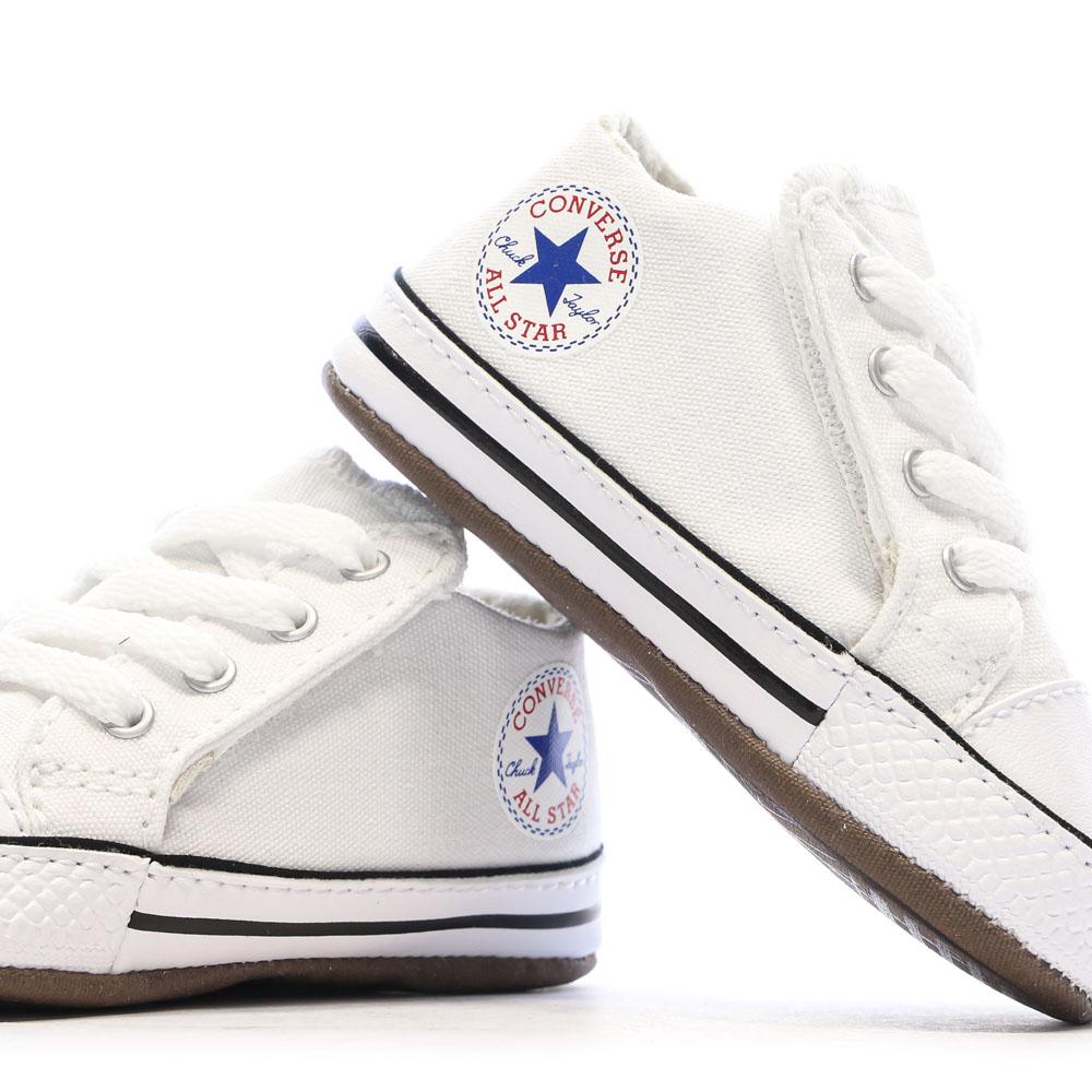 Baskets Blanches Bébé Converse Cribster vue 7