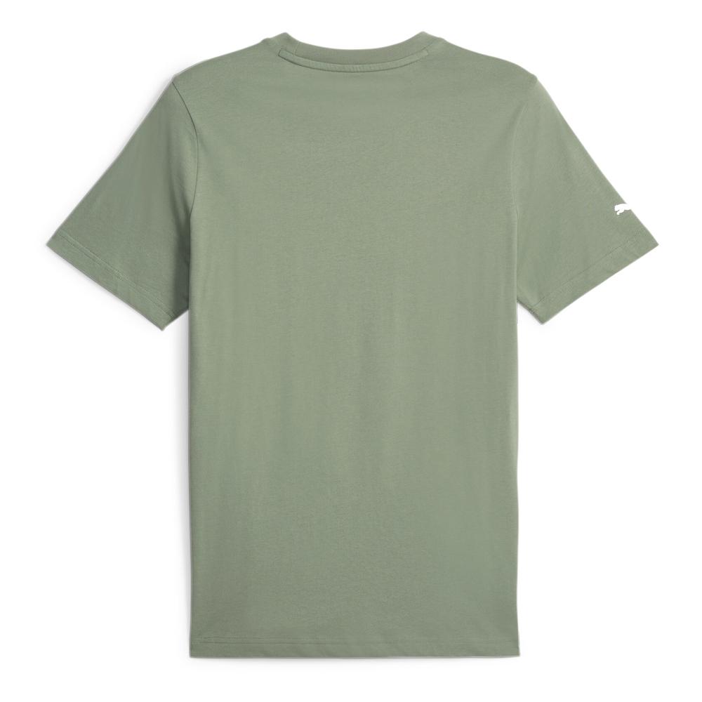 T-shirt Vert Homme Puma 621157 vue 2