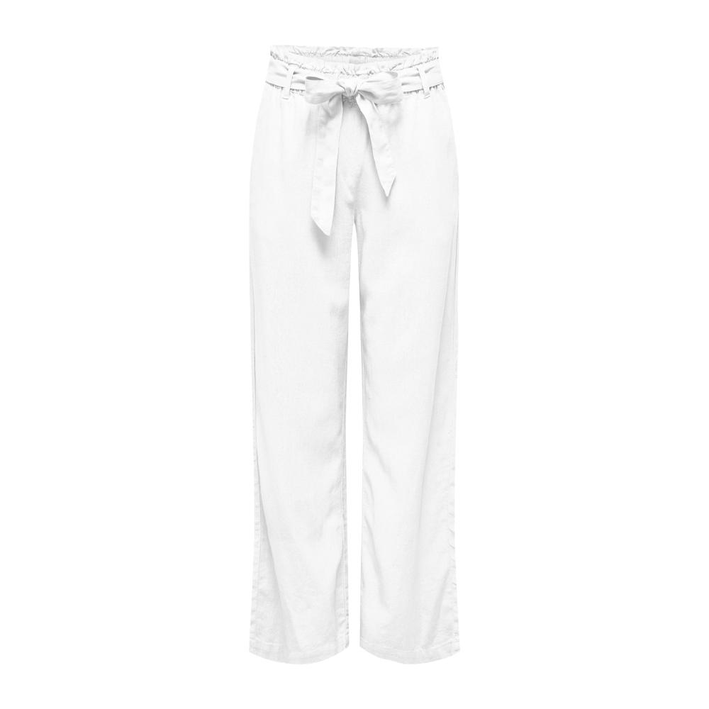 Pantalon Blanc Femme JDY Linen pas cher