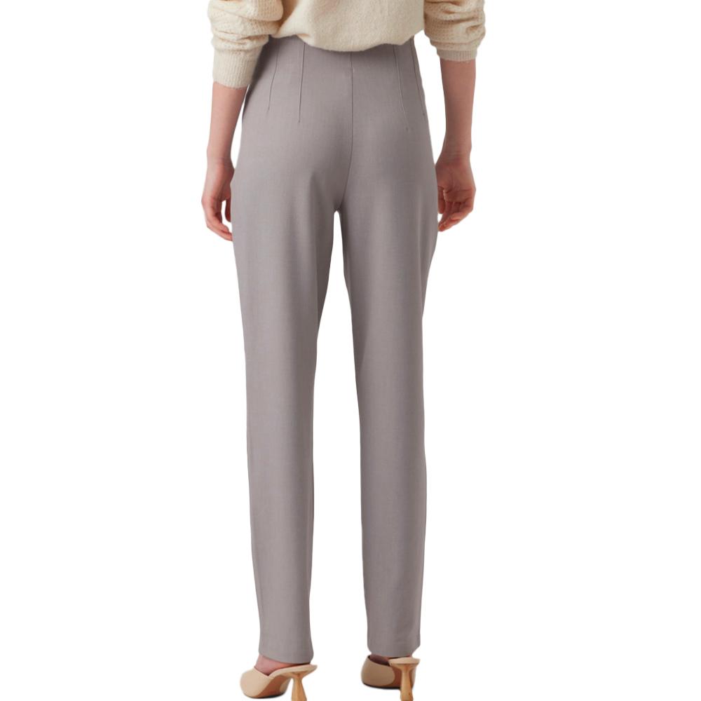 Pantalon Gris Femme Vero Moda Kiraloa vue 2