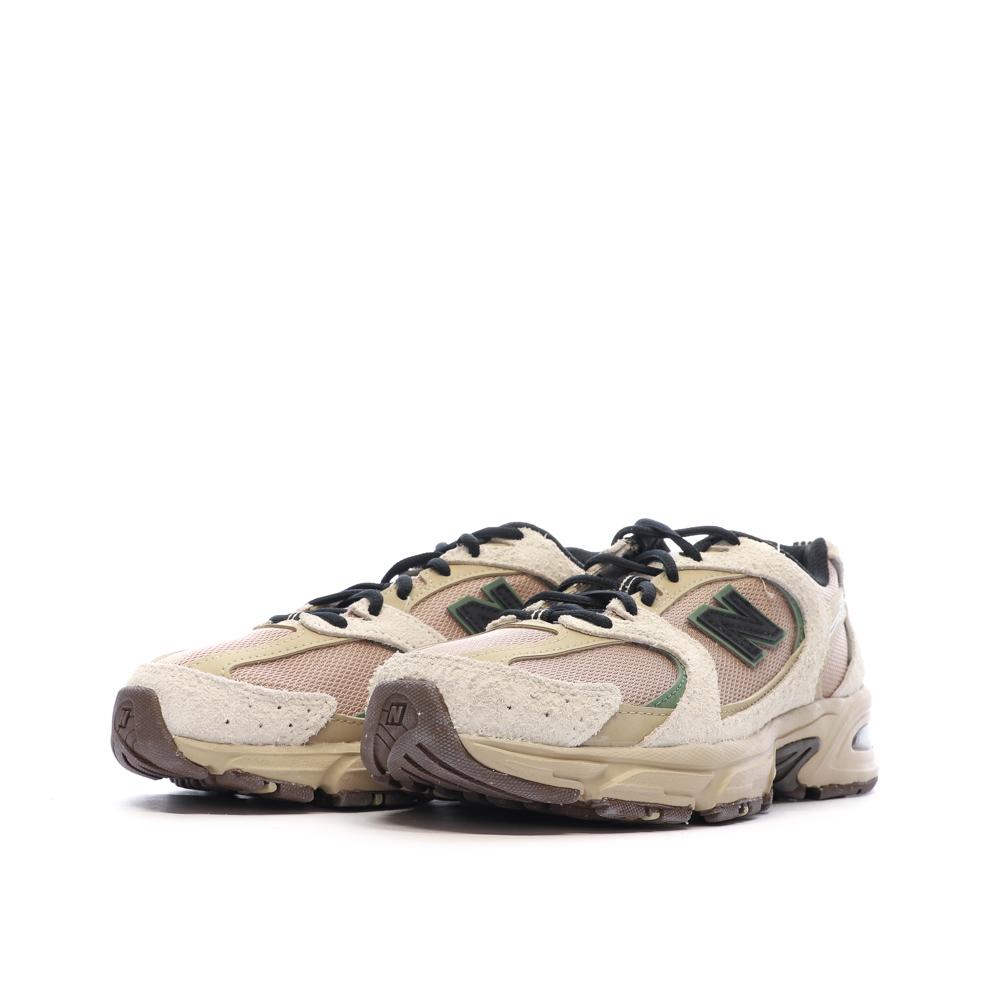 New Balance 530 Baskets Beige/Marron/Vert Mixte MR530SND vue 6