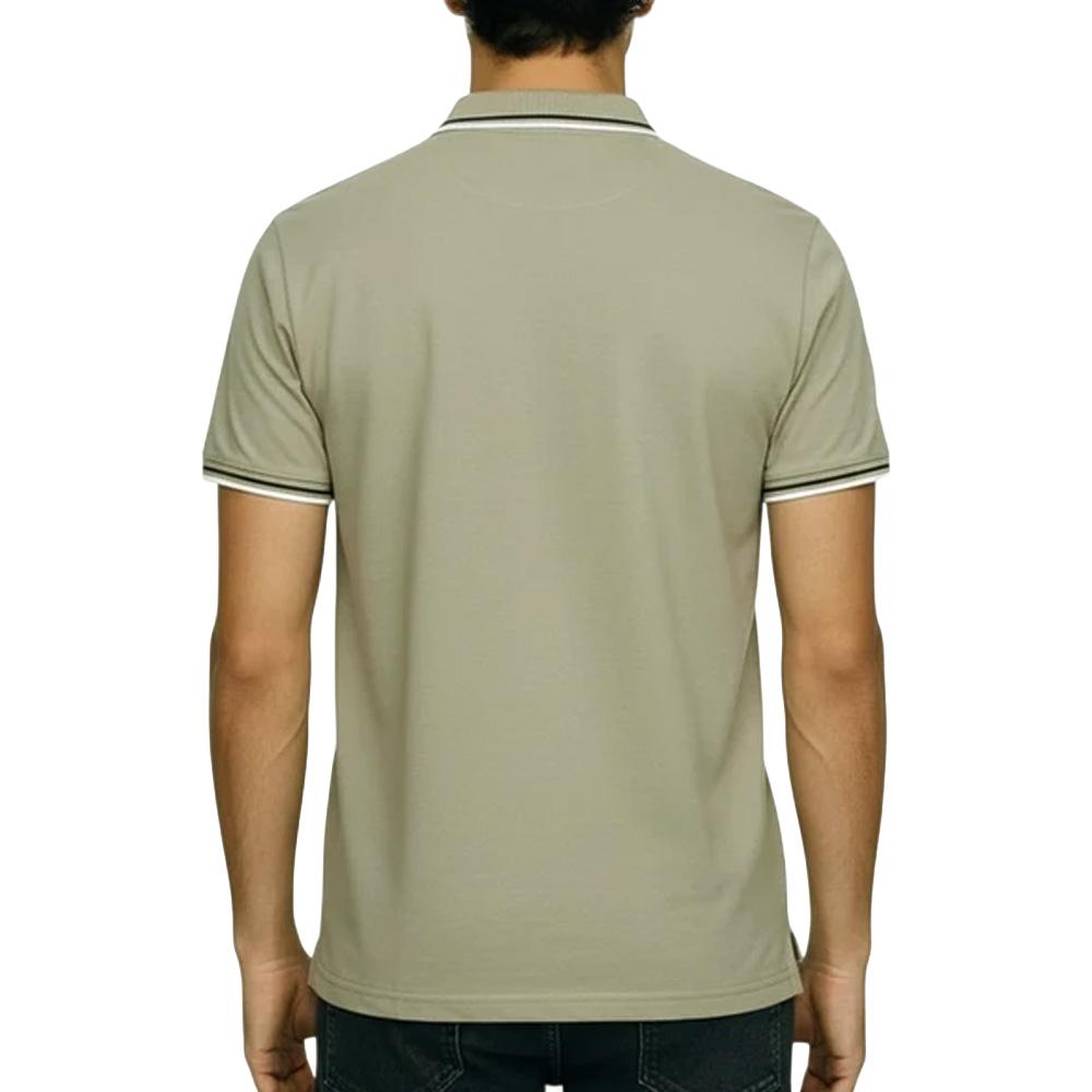 Polo Vert Homme Lee Cooper GLC2044 vue 2