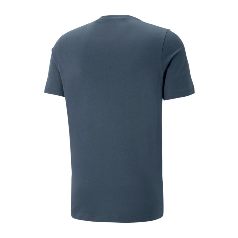 T-shirt Marine Homme Puma Essential Logo vue 2