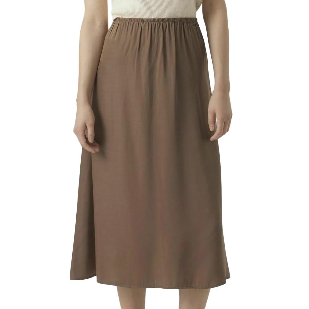 Jupe Marron Femme Vero Moda Mina pas cher