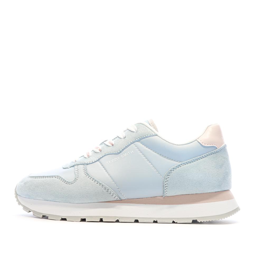 Baskets Bleu Femme Teddy Smith 120161 pas cher