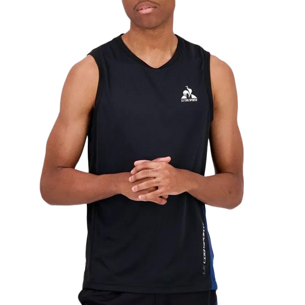 Débardeur LE COQ SPORTIF FFR 23/24 Entrainement Bleu Pour Homme