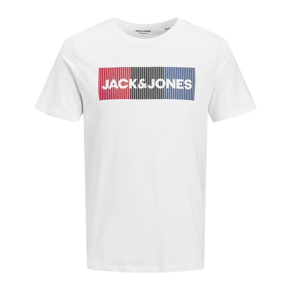 T-shirt Blanc Garçon Jack & Jones Blaz pas cher