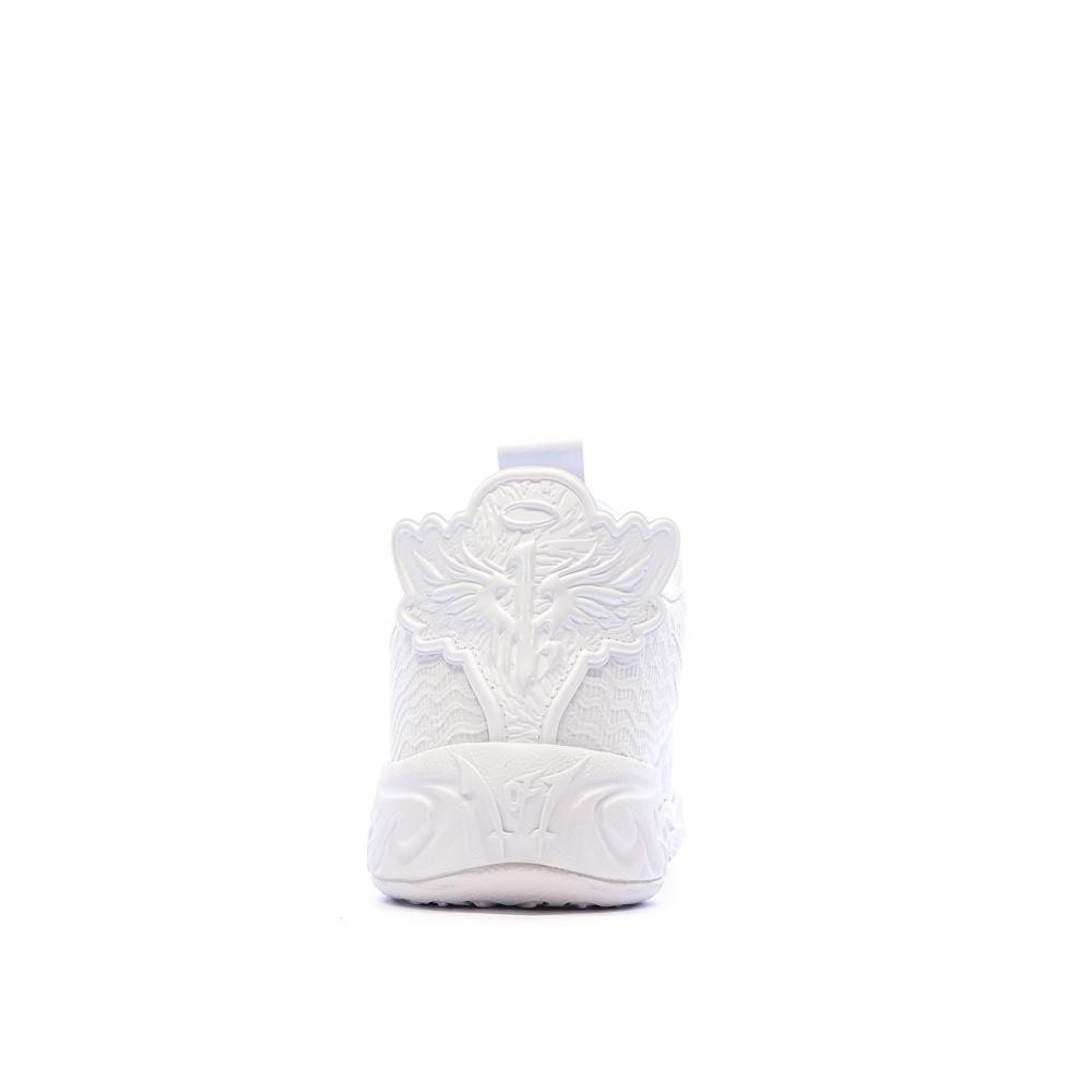 Chaussures de Basketball Blanc Femme Puma Mb.04 Lo Ice White vue 3