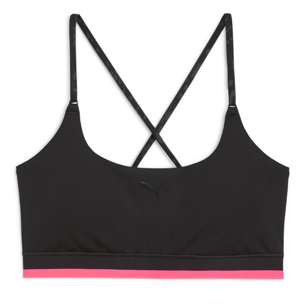 Brassière Noire/Rose Femme Puma Move pas cher