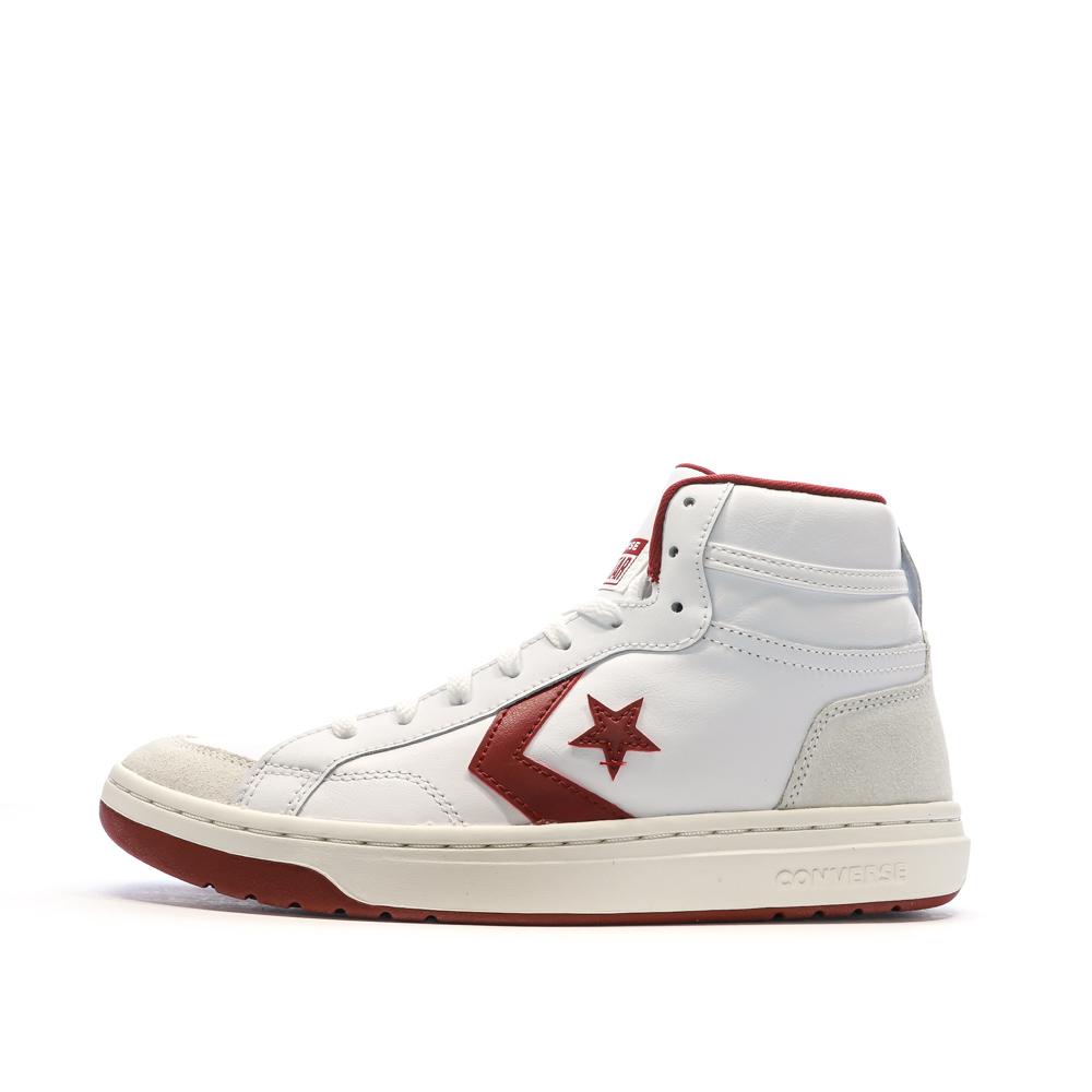 Baskets Blanc/Rouge Homme Converse Pro Blaze V2 pas cher