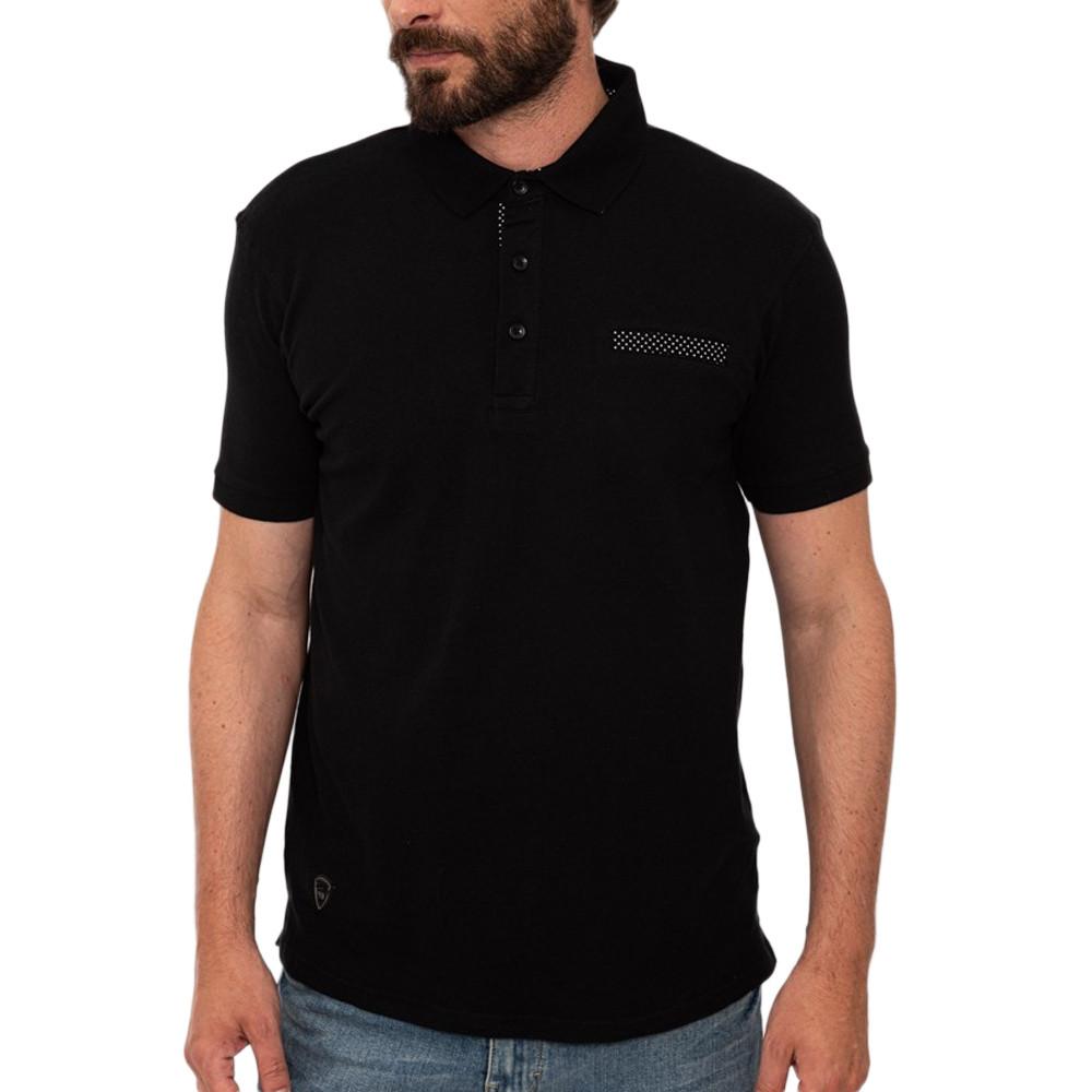 Polo Noir Homme Paname Brothers Pampa pas cher