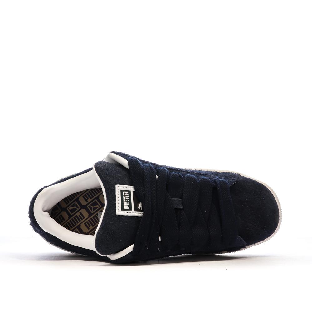Baskets Noires/Blanches Homme Puma Suede Xl Hairy vue 4