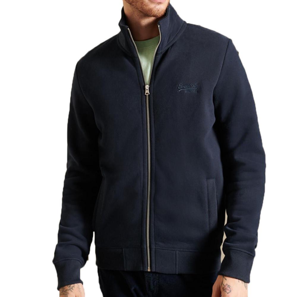 Veste Marine Homme Superdry Logo Emb pas cher