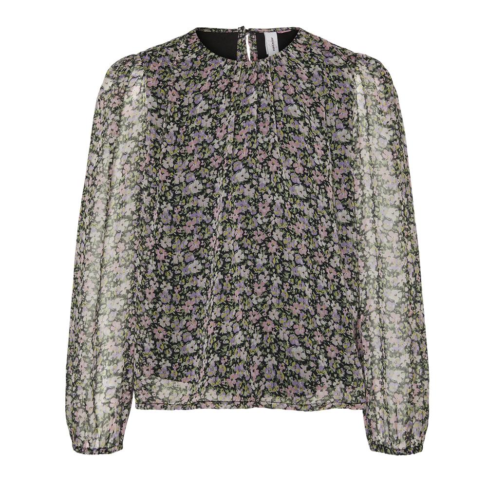Top à fleurs Rose Fille Vero Moda Smilla pas cher