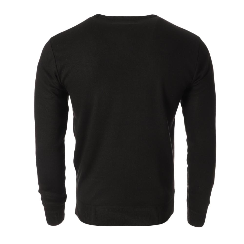 Pull Noir Homme RMS26 RDC Basic vue 2