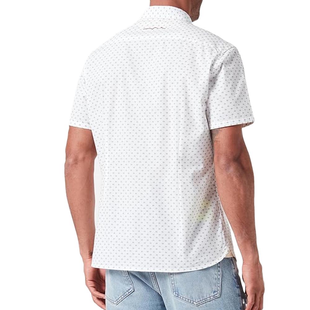 Chemise Blanche à Motif Homme Teddy Smith Cut Mc vue 2
