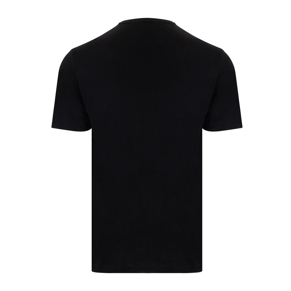 T-shirt Noir Homme Diesel Tjust vue 2