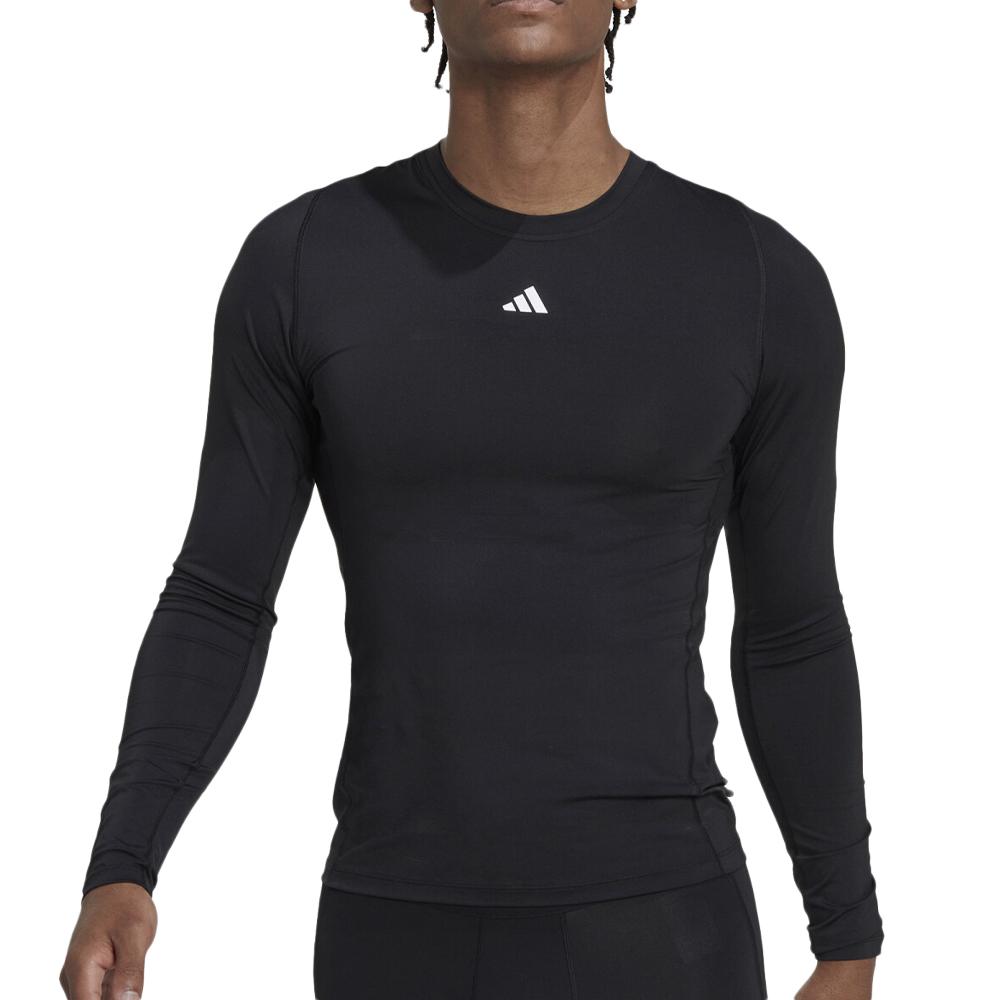 Maillot de compression Noir Homme Adidas Tight Top pas cher