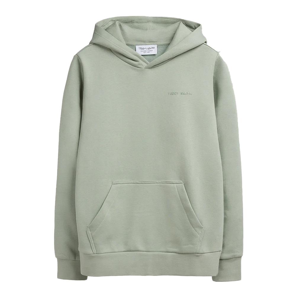 Sweat Vert Garçon Teddy Smith S-nark 60807411D pas cher