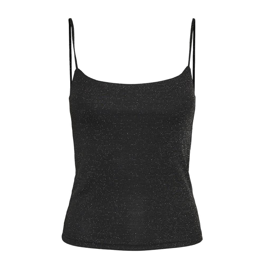 Débardeur Noir/Argenté Femme Vero Moda Kanva Glitter pas cher