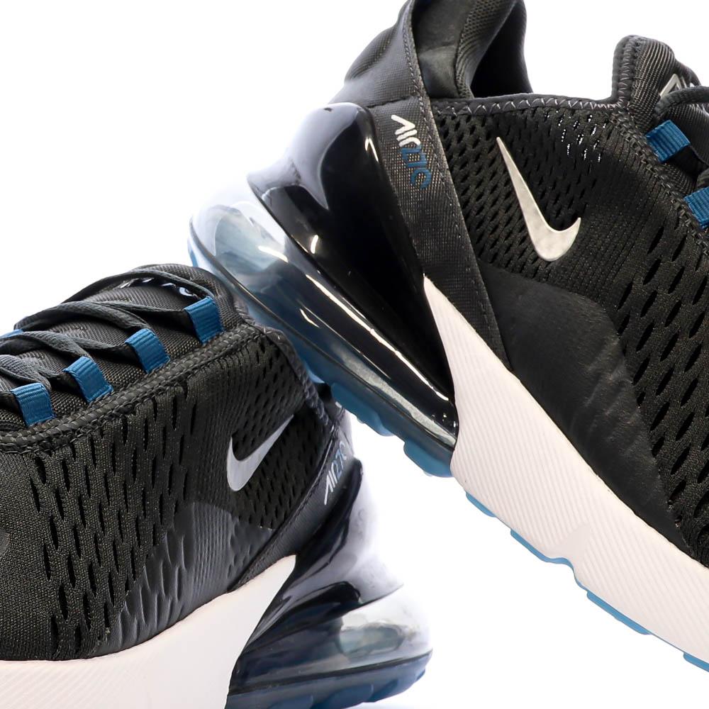 Baskets Noir/Bleu Homme Nike Air Max 270 vue 7