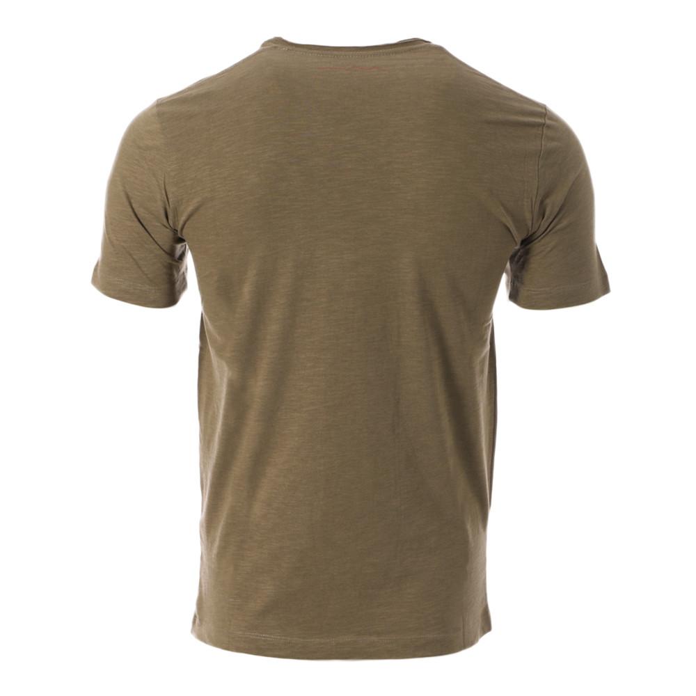 T-shirt Marron Homme Teddy Smith Gildas vue 2