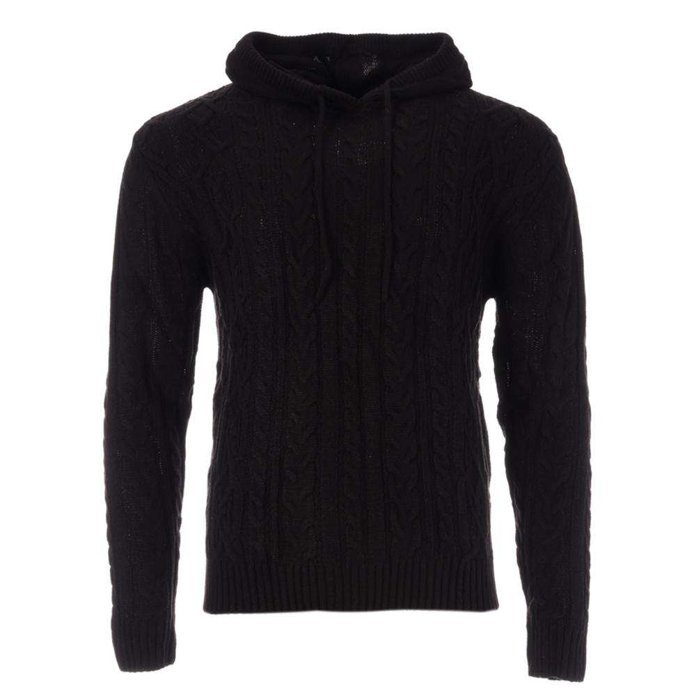 Sweat Noir Homme Paname Brothers 1021 pas cher