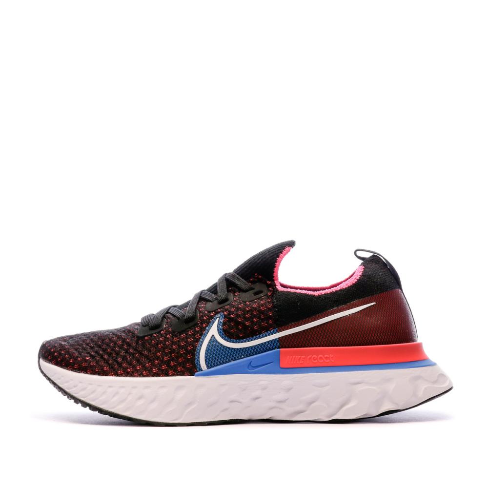 Chaussures De Running Noires Homme Nike React Infinity Run FK pas cher